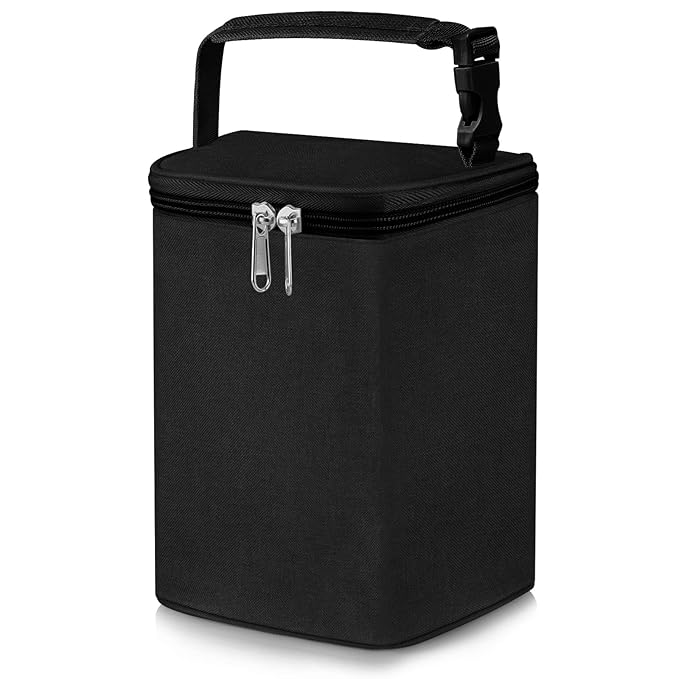 Accmor Breastmilk Cooler Bag, Baby Bottle Cooler Bags, Insulated Tote Bags On The Go, Fits 4 Large 8oz Bottles, for Nursing Mom Daycare Travel-CubbioJoy