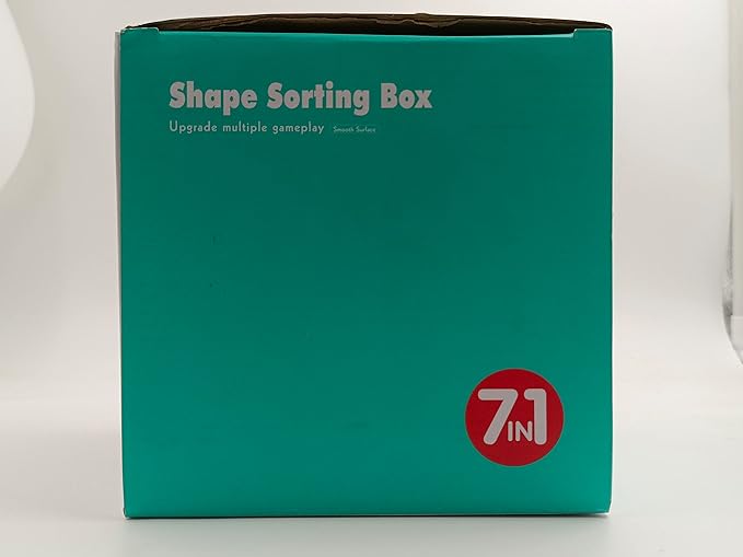 AiTuiTui Multifunction Baby Sensory Activity Cube Toys for 12 18 Months, Shape Sorter Early Learning Educational Interactive Toys for Toddlers 1 2 Year Old Boy Girl, 1st Birthday Gifts-CubbioJoy