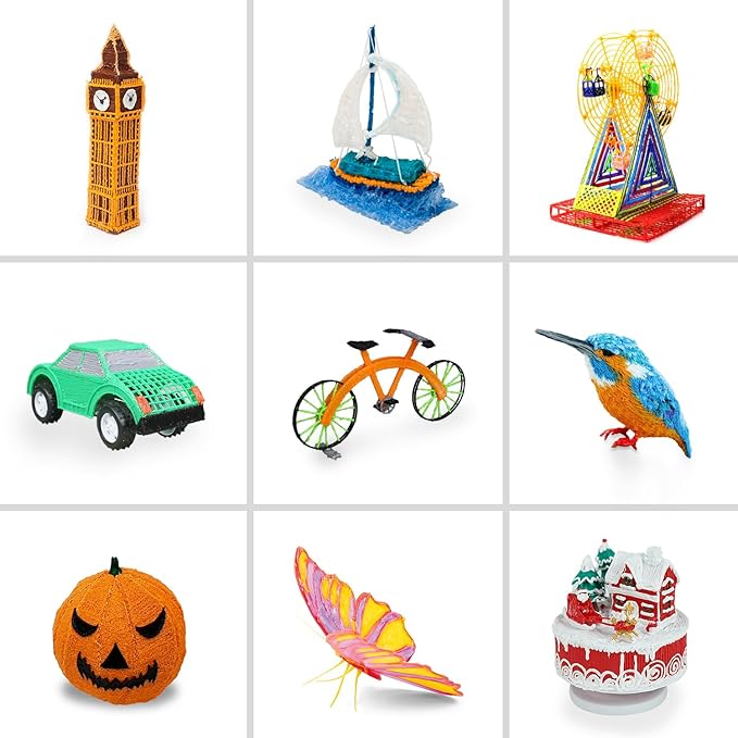 28 Colors 3D Pen Filament Refills Compatible with SCRIB3D MYNT3D PIKA3D 3D Pen for KidsPer Color 10 Feet 1.75mm PLA 3D Printing Pen Filament Refills, NOT FIT 3Doodler Start Pen-CubbioJoy