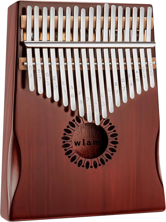 Kalimba Thumb Piano 17 Keys, Portable Mbira Finger Piano Gifts for Kids and Adults Beginners-CubbioJoy