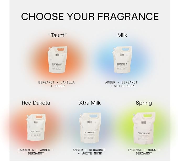 DedCool Liquid Laundry Dedtergent | 05 Spring | Luxurious Fresh Floral Fragrance Detergent | Removes Stains | Infused with Natural Essential Oils | Non-Toxic | 120 Washes | 64 fl oz-CubbioJoy