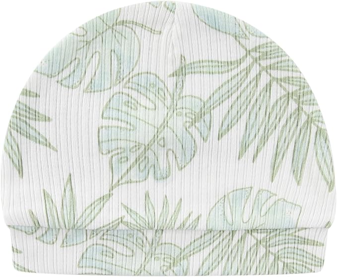 Baby Hat and Mittens Set Cotton Newborn Baby Hats Caps for Boys and Girls, 0-6 Months-CubbioJoy