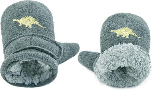BAVST Baby Toddler Winter Mittens Girls Warm Fleece Lined Gloves Kids Sherpa Lined Mittens for Boys-CubbioJoy