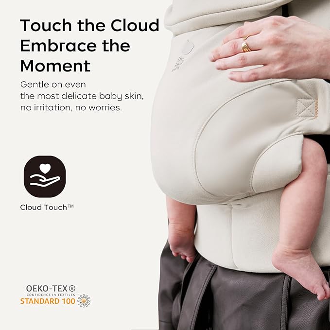 Bc Babycare CocoonGo Baby Carrier – CloudTouch Soft & Ergonomic Baby Carrier for 7–44 lbs | Easy to Wear, Adjustable Fit, Travel-Ready, Machine Washable (Olive Grove)-CubbioJoy
