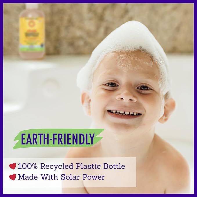 California Baby Calendula Shampoo and Body Wash - Allergy tested Baby Soap and Toddler Shampoo, for Dry, Sensitive Skin, 100% Plant-Based - USDA Certified, 251 mL / 8.5 fl. oz. (Pack of 1)-CubbioJoy