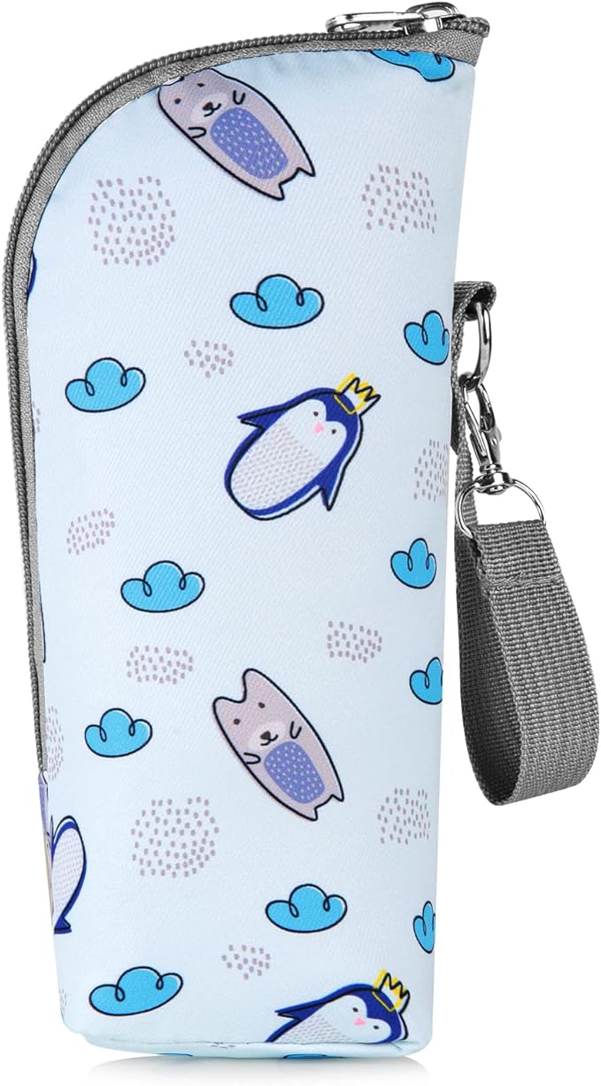 Accmor Baby Bottle Cooler Tote Bags, Insulated Breastmilk Cooler Bag, Nursing Bottle Cooler Warmer Bag for Nursing Mom Daycare Travel-CubbioJoy