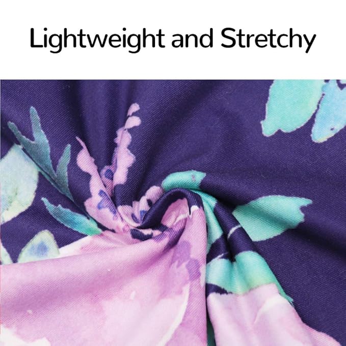 Carseat Cover Girls, Multiuse - Nursing Breastfeeding Covers, Purple Flower Theme, Car seat Canopy, Stretchy Soft Breathable-CubbioJoy