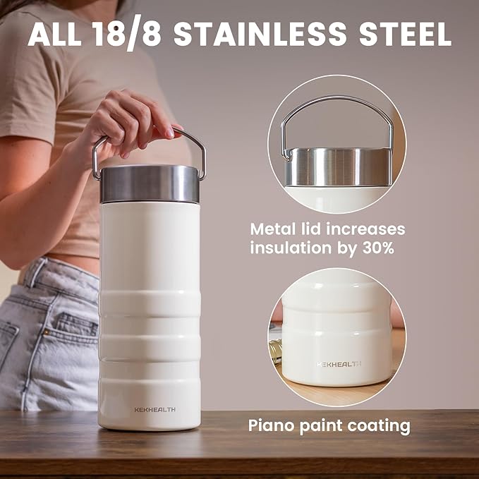 22oz Breast Milk Cooler for Work and Travel, 24 Hours All-Day Cooling, Large Capacity Portable Breastmilk Chiller with 2pcs Breastmilk Storage Bottle, Baby Feeding Essentials-CubbioJoy