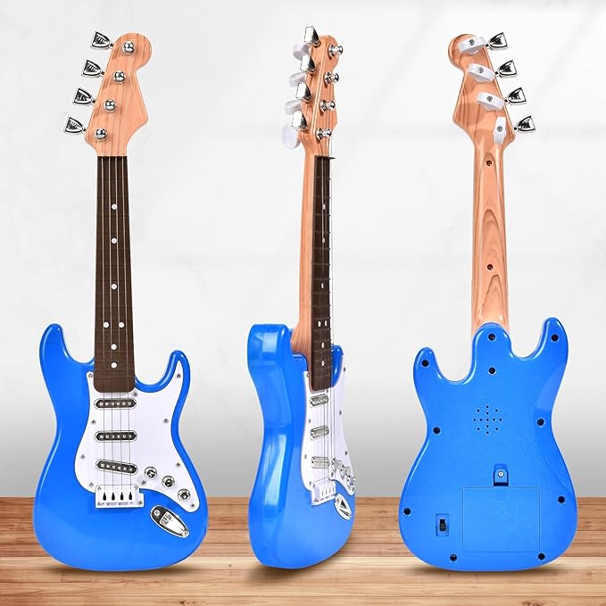 16inch Mini Guitar Toy for Kids and Beginners, Electric Guitar with Strap for Toddlers and Boys and Girls Instrument Toys-CubbioJoy