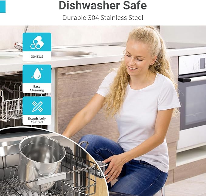 3L Stainless Steel Warm Mist Humidifier with Easy Clean and Warm Steam Function, Healthy Air Mist Humidifiers for Bedroom Living Room, with Sleep Mode and Auto-off Setting-CubbioJoy