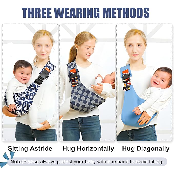 Baby Sling Carrier,Baby Sling,Toddler Carrier,Adjustable and Non-Slip Hip Seat Carriers Carrying 10-30 lbs(Grey)-CubbioJoy