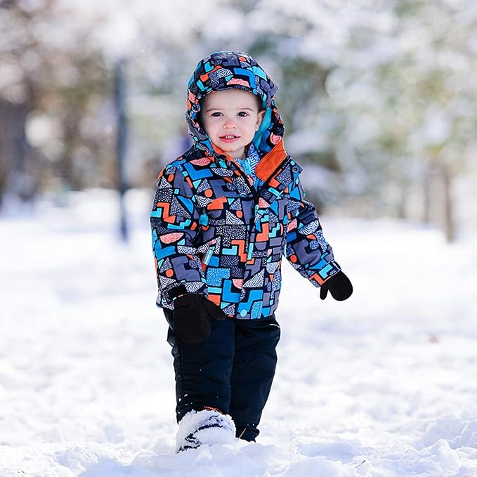 BAVST Baby Toddler Winter Mittens Girls Warm Fleece Lined Gloves Kids Sherpa Lined Mittens for Boys-CubbioJoy