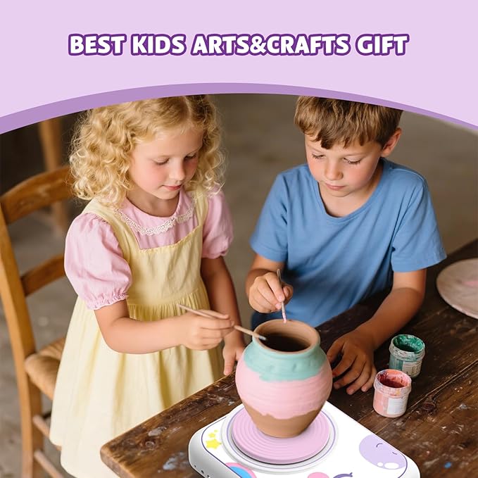 Air Dry Clay for Kids - Natural Modeling Pottery Clay for Wheel, 3.3lbs Kids Arts & Crafts Supplies-CubbioJoy