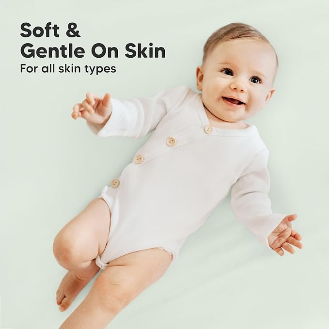 KeaBabies 2-Pack Organic Crib Sheets for Boys, Girls - 52x28 Fitted Crib Mattress Sheet Neutral, Breathable Jersey Cotton Cover for Baby Bed, Toddler Mattress, Soft & Cute Prints (Cove)-CubbioJoy