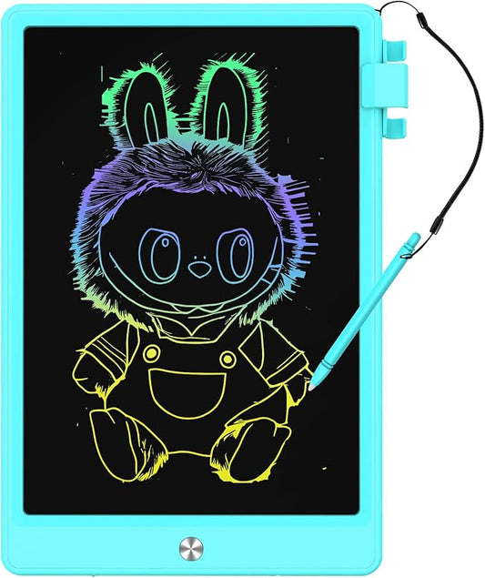 8.5 Inch LCD Writing Tablet for Kids, Colorful Toddler Doodle Board - Erasable Drawing Pad, Educational Learning Toy for Ages 3-8 - Valentine's Day Christmas Birthday Gifts (8.5 Inch, Blue)-CubbioJoy