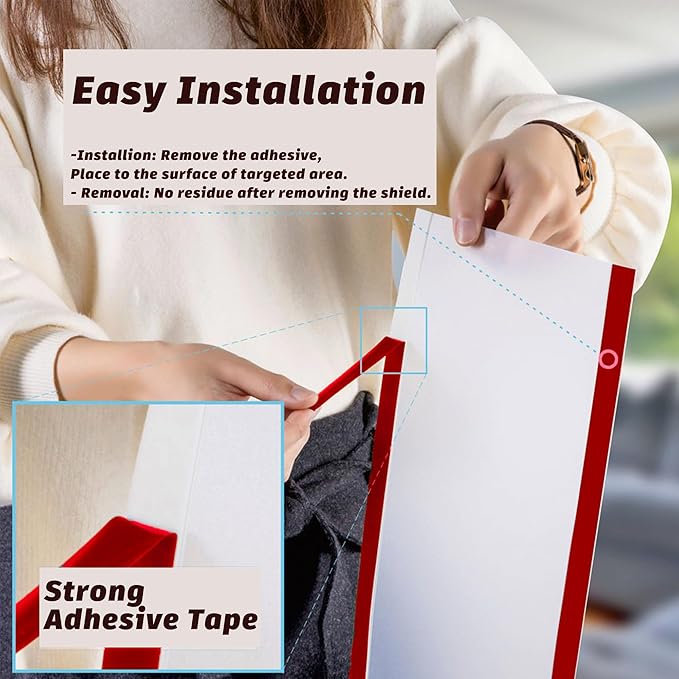 4PCS Baby Proofing Door Finger Pinch Guard Clear Door Jam Shield for Child Safety Finger Pinch Protector Hinge Protectors for Kids/Pet-CubbioJoy