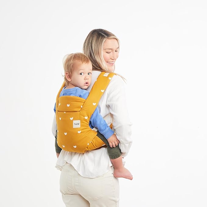 Baby Tula Explore Carriers - Breathable Baby Carrier Newborn to Toddler - Adjustable Toddler Carrier - Multiple Ergonomic Positions Front and Back - Ergonomic Fit for 7-45 lb - Cotton, Play-CubbioJoy