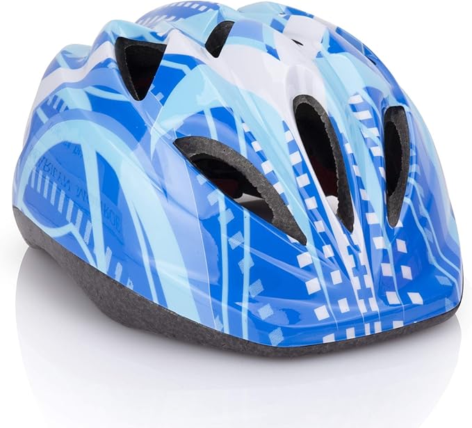 Kid Bicycle Helmets, LX LERMX Kids Bike Helmet Ages 3-5/5-14 Adjustable from Toddler to Youth Size, Durable Kids Bike Helmet with Fun Designs for Boys and Girls-CubbioJoy