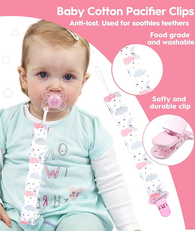 Baby Healthcare and Grooming Kit, Safety Newborn Nursery Baby Care Kit, with Hair Brush Comb, Nail Clipper, Thermometer, Pacifier Clip, Baby Registry Search, Baby Girl Boy Newborn Essentials-CubbioJoy