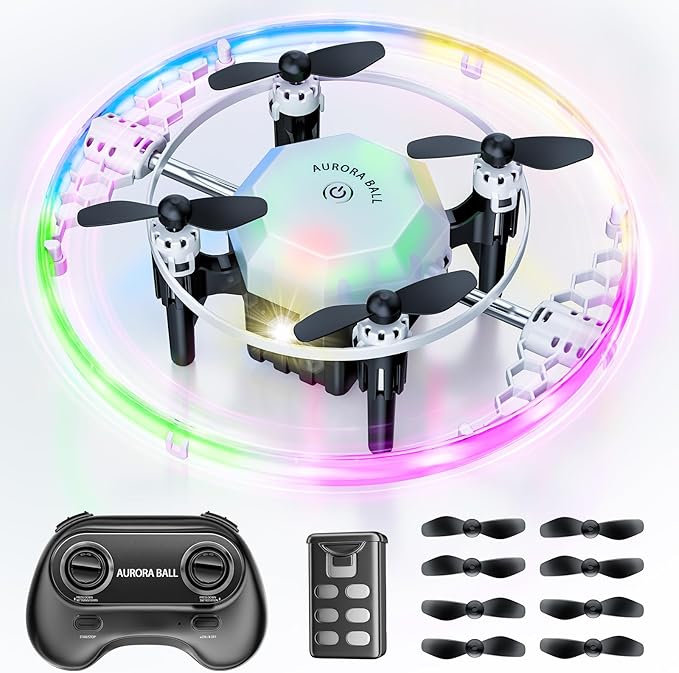Drones for Kids, 2025 Mini RC Drone Quadcopter with 360 Degree Flip, 90 Degree Surround Flight, 8, 9, 10, 11, 12 Years Old Boys and Girls Ideal Gift Toys-CubbioJoy