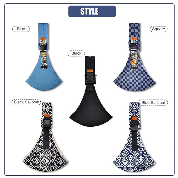 Baby Sling Carrier,Baby Sling,Toddler Carrier,Adjustable and Non-Slip Hip Seat Carriers Carrying 10-30 lbs(Black)-CubbioJoy