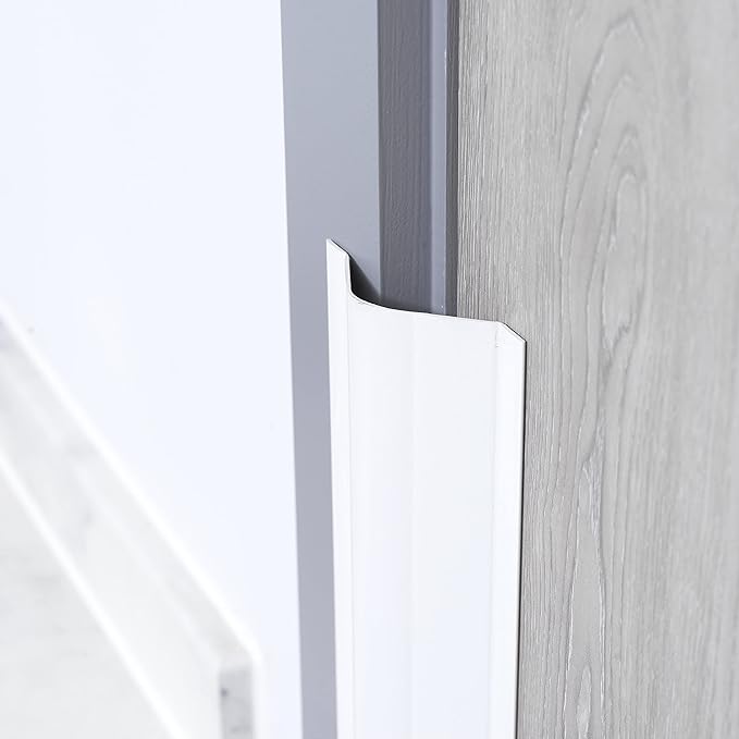 Cardea Child Safety Door Finger Pinch Guard Hinge Protectors Pack - White … (Single Pack)-CubbioJoy