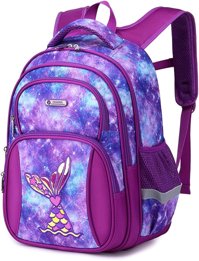 Cusangel Backpack for Girls Boys School Bookbags Kindergarten Elementary Lightweight Waterproof Multifunctional Large Capacity for Backpack (16 inch Fun Prints)-CubbioJoy