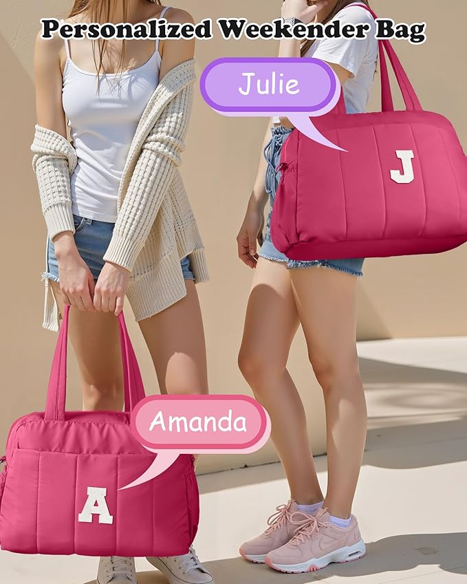 Dance Bag, Kid Weekender Bags，Girl Overnight Bag with Wet Pocket，Lightweight Travel Tote Personalized Cheer Bags with Makeup Pouch-14 Year Old Girl Birthday Gifts-CubbioJoy