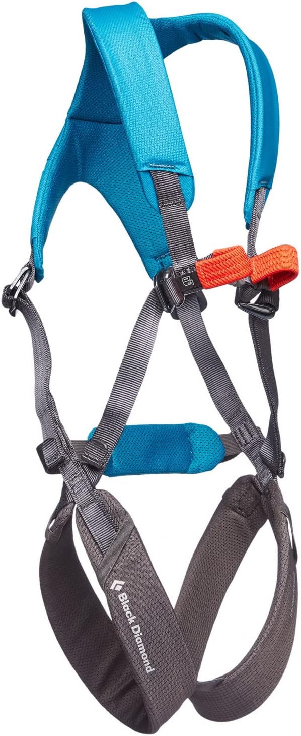 BLACK DIAMOND Kids Momentum Climbing Harness, One Size, Fits Most Children Between 35-80 lbs-CubbioJoy