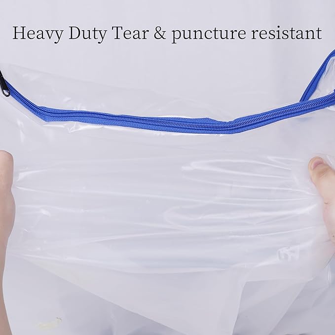 Crib Mattress Storage Bag with Zipper -5 Mil Plastic Waterproof Crib Mattress Bag for Moving and Storage-CubbioJoy