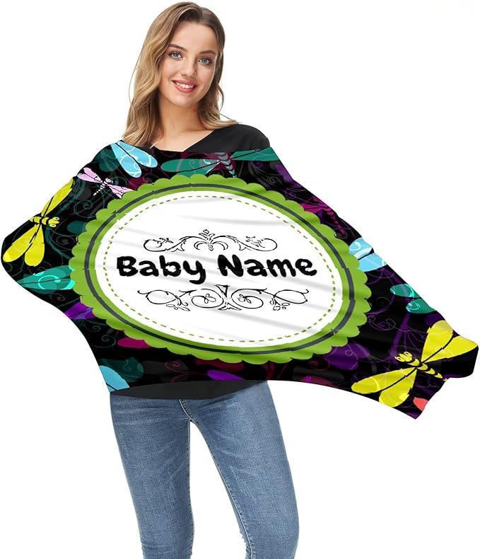 Baby Car Seat Stroller Cover Nursing Cover New Mom Breastfeeding Scarf Soft Stretchy Infant Carrier Cover Car Canopy Coverage-CubbioJoy