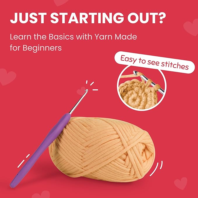 Cookie Box Crochet Kit for Beginners - Learn to Craft Amigurumi Stuffed Animals - Knitting Gift for Kids and Adults - Beginner-Friendly Yarn - Stitch-by-Stitch Video Tutorial - Bear Charlie-CubbioJoy