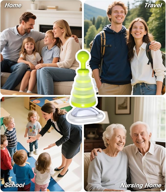 Choking Rescue Device, Anti Choking Device for Kids and Adults, Portable First Aid Choking Rescue, Airway Suction Device for Children and Adults - Home Kit-CubbioJoy