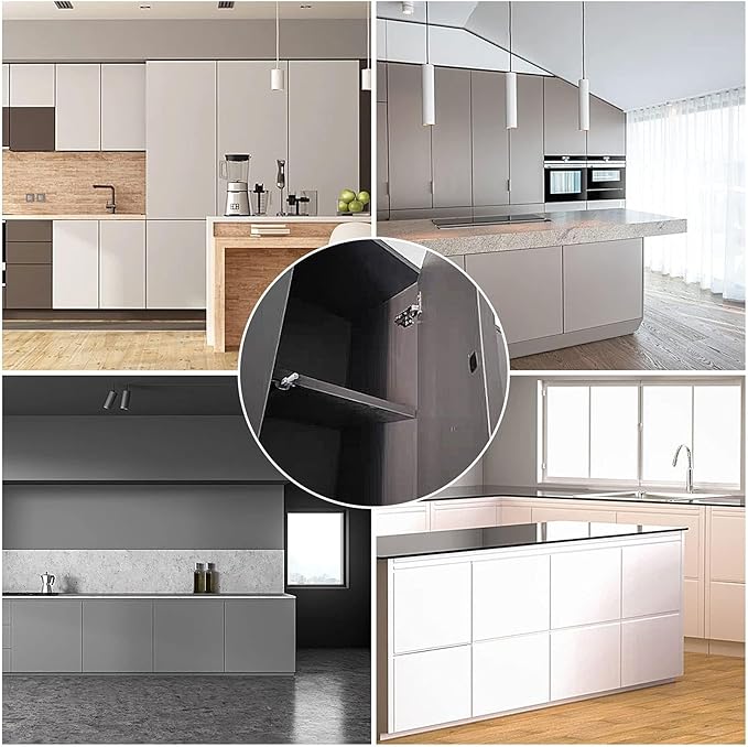 20Pack Push to Open Door Catch, Heavy Duty Touch Latch, Magnetic Push Latches Kitchen Door Push Release Latch for Cabinet for Kitchen Closet Door Closing & Drawer Closure Pop Out-CubbioJoy