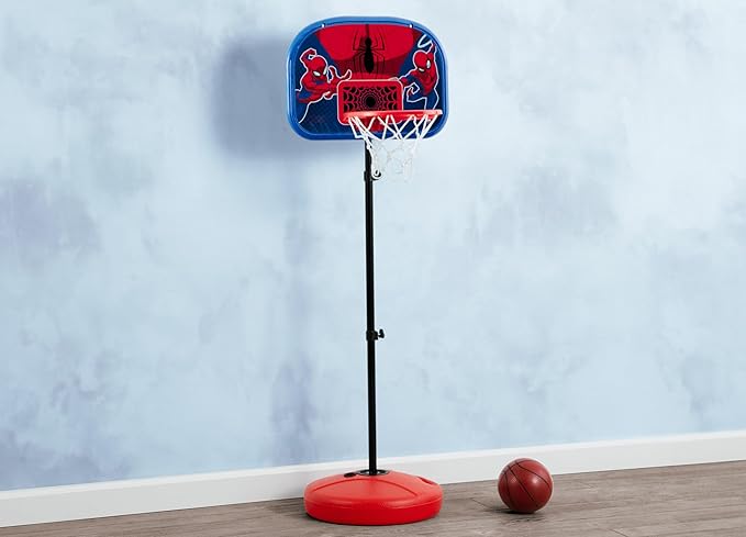 Delta Children - Marvel Spider-Man Basketball Hoop Set for Kids, Red-CubbioJoy