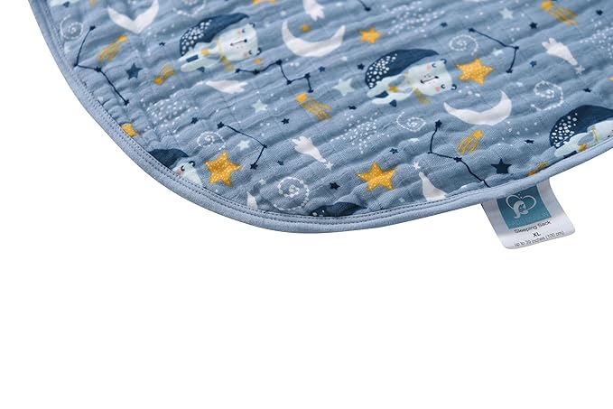 Baby Sleep Sack 12-24 Months Wearable Blanket for Babies 100% Organic Cotton 2-Way Zipper YKK 0.5 TOG Toddler Sleeping Sacks 1-2 T Bears-CubbioJoy