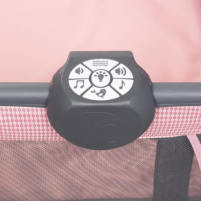 Baby Trend Lil' Snooze Deluxe III, Cozy Pink-CubbioJoy