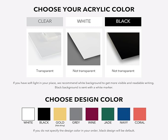 Acrylic Family Planner Wall Calendar - Personalized Calendar 2025, Personalized Dry Erase Board, Dry Erase Calendar, Monthly and Weekly Calendar, New Home Gift, Housewarming Gift-CubbioJoy