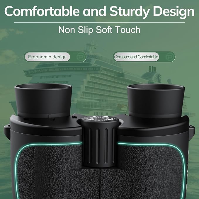 Compact Binoculars for Adults High Powered - OPAITA 20x32 Small Binoculars for Adults Kids with Low Light Vision for Hunting Cruise Ship Travel Concert Hiking-CubbioJoy