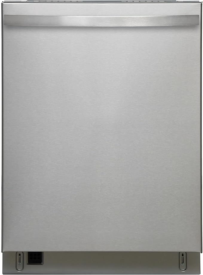 Kenmore 22-14625 24" Built-In Dishwasher - Quiet Tub with TurboDry, Leak, & SmartWash Soil Detection - 15 Place Settings - 49 DBA - ENERGY STAR Certified - Fingerprint Resistant Stainless Steel-CubbioJoy