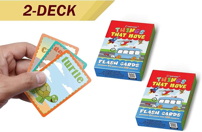 Creanoso US Schools and Learning Flash Cards Series (2-Deck)-CubbioJoy