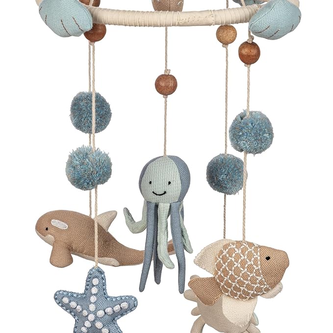 Crane Baby, Ocean Nursery Decor for Boys and Girls, Ceiling Hanging, 9" x 30", Whale Nursery Decor, Ceiling Hanging Decorations-CubbioJoy