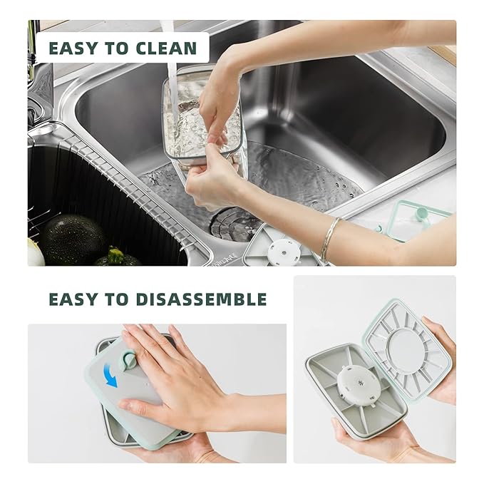 1700ml Airtight Formula Container Pop Up Milk Powder Container Formula Dispenser, 21OZ, 1.32LB, 600g, Brown-CubbioJoy