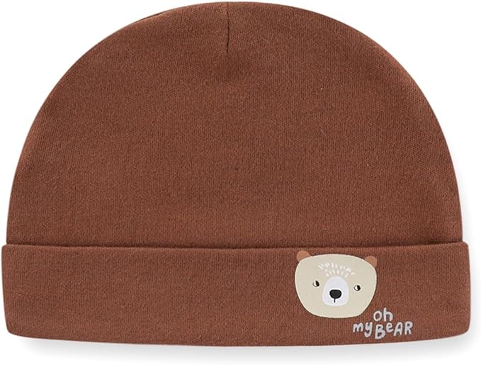 15 Pack Unisex New Born Boy Girls Hats Mittens Socks Sets Cotton Soft Infant Accessory 0-6 Months Baby Essentials-CubbioJoy