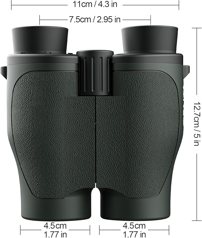 20x32 Compact Binoculars for Bird Watching - OPAITA High Powered Small Binoculars for Adults Kids with Low Light Vision for Hunting Cruise Trip Travel Concert Hiking Green-CubbioJoy