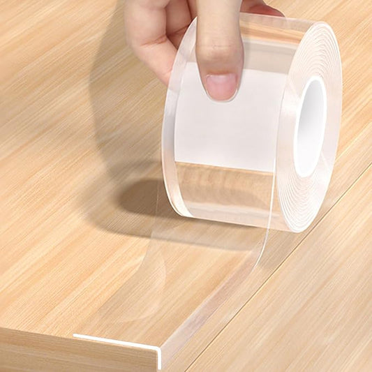 2 in x 13.12 FT,Clear Soft Corner Protectors for Furniture Strip,Sharp Edge & Table Bumper,Window Edge,Wall Protector, Soft Corner Guards Safe for Proof,Table Corner Protectors in Family-CubbioJoy