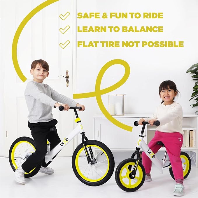 Balance Bike: for Big Kids Aged 4, 5, 6, 7, 8 and 9 Years Old - No Pedal Sport Training Bicycle | 16inch Wheel-CubbioJoy