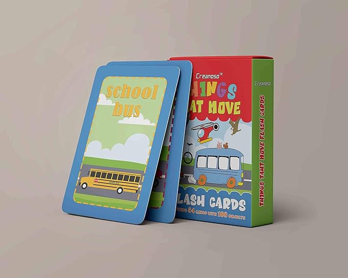 Creanoso US Schools and Learning Flash Cards Series (2-Deck)-CubbioJoy