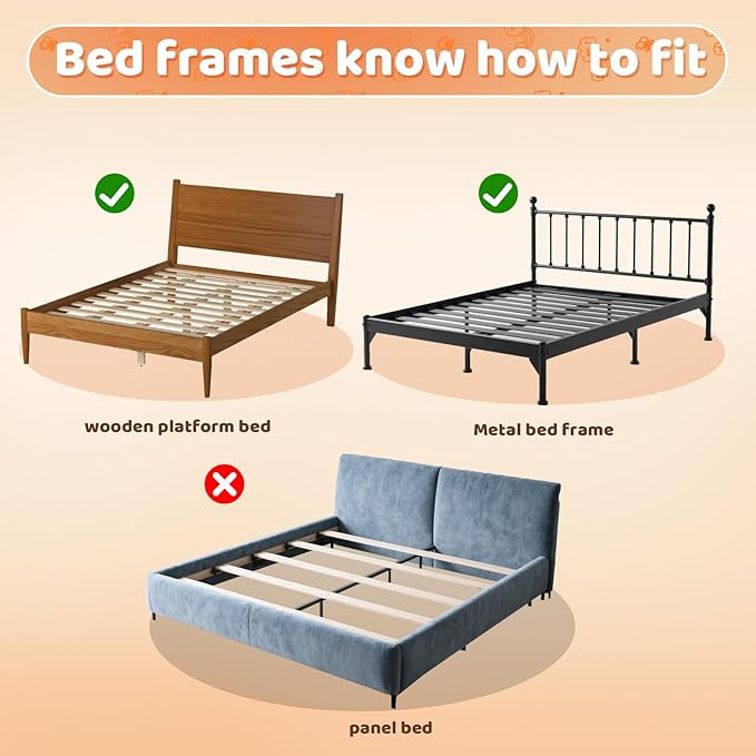 Bed Guard Rail for Toddlers - 32inch Folding up & Adjustable Heights Baby Bed Safety Rails - Portable Toddler Bed Barrier Railing Guard for Kids Twin, Bunk, Queen, Full Size Bed-CubbioJoy