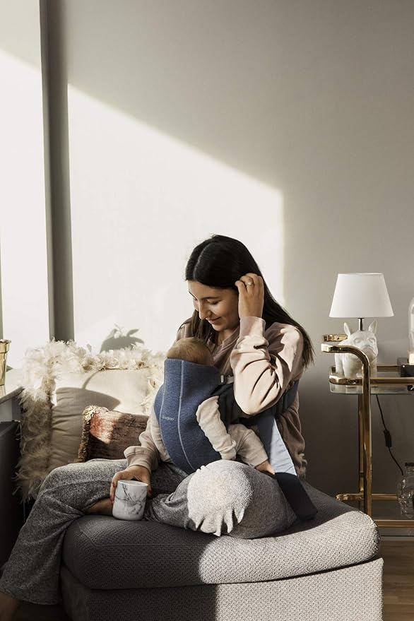 BabyBjörn Baby Carrier Mini, 3D mesh, Pearly Pink-CubbioJoy